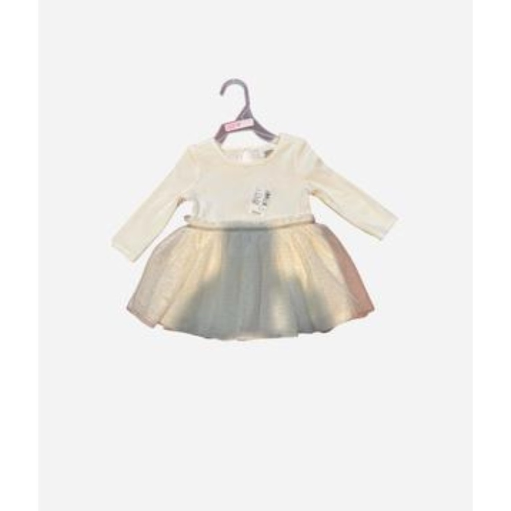✅ NWT The Children's Place Daisy Glitter Tutu Dress - 6-9M - Picture 2 of 8